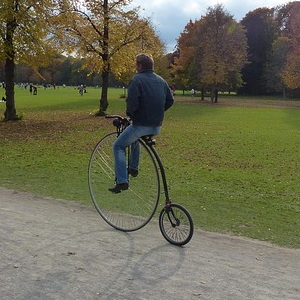 Hochradfahren