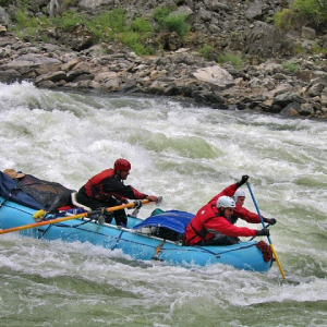 Wildwasserfahren, Wildwasser-Rafting